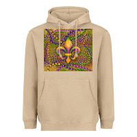 Mushroom mardi gras fleur de lis Heavyweight Hoodie - RanaPortraitStore