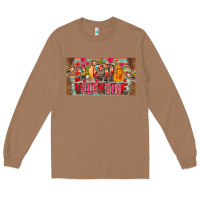 Toasted Coconut Nach Valentine Long Sleeve Tee - CowhideDigitalArt