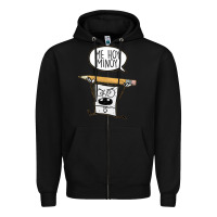 Black sponge bob Zipper Hoodie - artisFamous