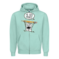 Seafoam sponge bob Zipper Hoodie - artisFamous