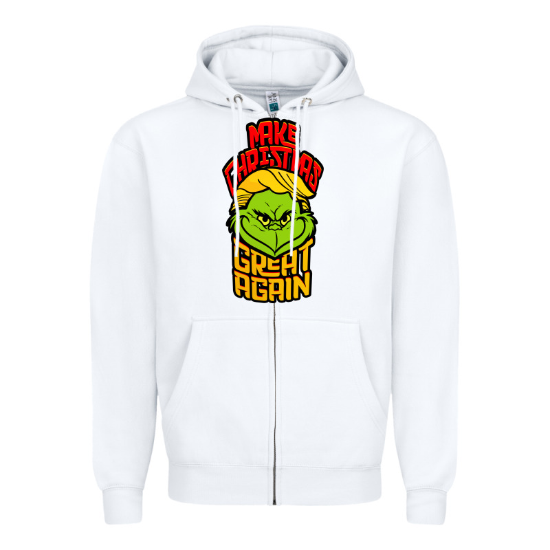 Maga Christmas Edition Zipper Hoodie by artisFamous | Teevron