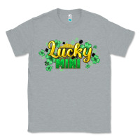Heather Grey lucky mini st patricks Classic Tee - HowdyJamesFarm