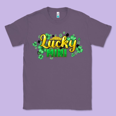 Lucky Mini St Patricks Classic Tee Designed By Howdyjamesfarm