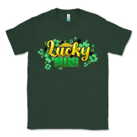 Sports Green lucky mini st patricks Classic Tee - HowdyJamesFarm
