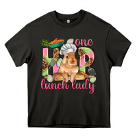 Asphalt One hip lunch lady Easter Day Heavy Core Tee - HowdyJamesFarm