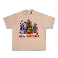 Burro happy hallothanksmas Urban Heavy Tee - FaDigitalArtStudio