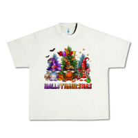 Pistachio happy hallothanksmas Urban Heavy Tee - FaDigitalArtStudio