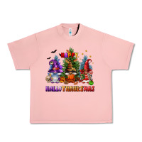 Salmon happy hallothanksmas Urban Heavy Tee - FaDigitalArtStudio