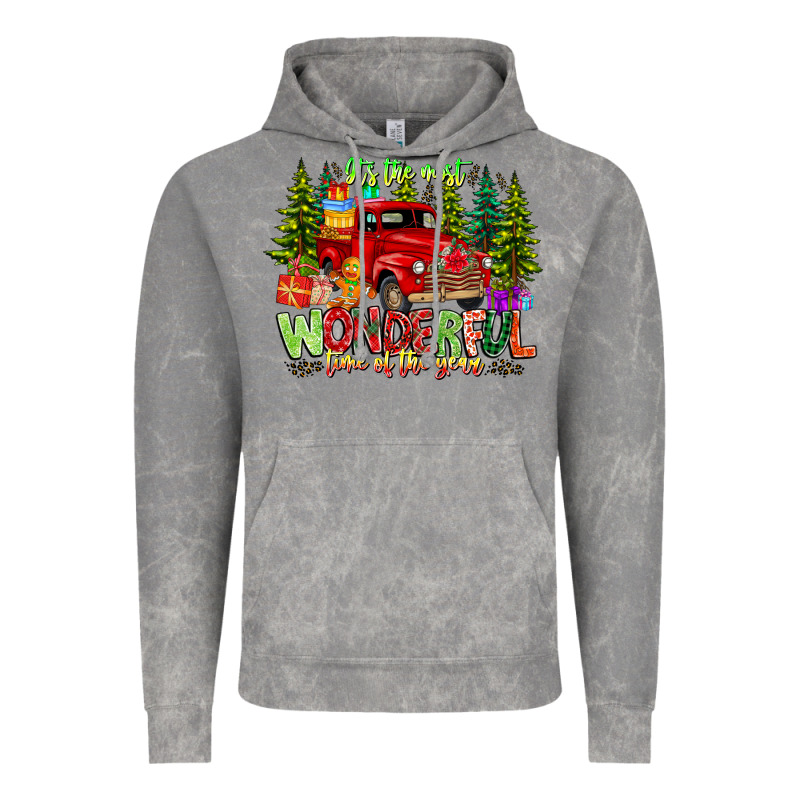 It's The Most Wonderful Time Of The Year Vintage Hoodie by CowhideDigitalArt | Teevron