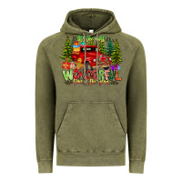 Vintage Olive it's The Most Wonderful Time of the year Vintage Hoodie - CowhideDigitalArt