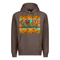 Coffee Happy Thanksgiving Premium Hoodie - Artiststas