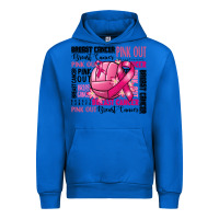 Cobalt volleyball pink out breast cancer Urban Hoodie - RanaPortraitStore