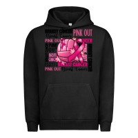 Pigment Black volleyball pink out breast cancer Urban Hoodie - RanaPortraitStore