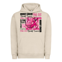 Pigment French Oak volleyball pink out breast cancer Urban Hoodie - RanaPortraitStore