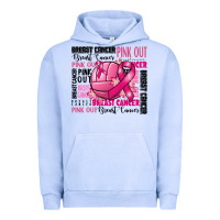 Pigment Grape Ice volleyball pink out breast cancer Urban Hoodie - RanaPortraitStore