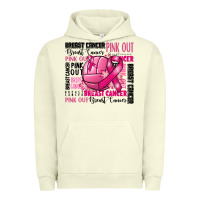 Pigment Pistachio volleyball pink out breast cancer Urban Hoodie - RanaPortraitStore