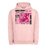 Pigment Salmon volleyball pink out breast cancer Urban Hoodie - RanaPortraitStore