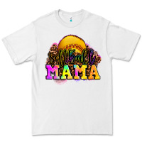 White softball mama Premium Tee - OliviaCreatesArt