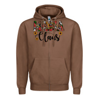 Chestnut mama claus Zipper Hoodie - JahusDesignShop