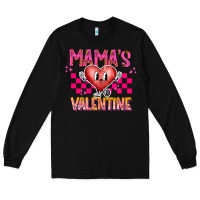 Black Mamas Valentine Long Sleeve Tee - CowhideDigitalArt