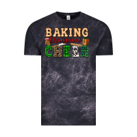 Cloud Black baking christmas cheer Vintage Tee - FaDigitalArtStudio