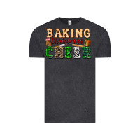 Vintage Black baking christmas cheer Vintage Tee - FaDigitalArtStudio