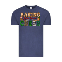 Vintage Denim baking christmas cheer Vintage Tee - FaDigitalArtStudio