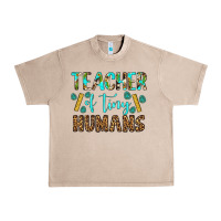 French Oak teacher of tiny humans Urban Heavy Tee - BundleAndBundleShop