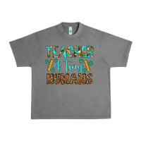 Tornado teacher of tiny humans Urban Heavy Tee - BundleAndBundleShop