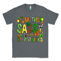 Charcoal Heather I'm the sassy one St. Patrick's Classic Tee - HowdyJamesFarm