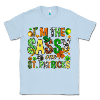Dusty Blue I'm the sassy one St. Patrick's Classic Tee - HowdyJamesFarm