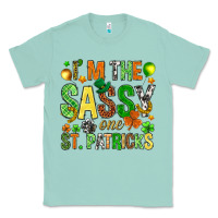 Seafoam I'm the sassy one St. Patrick's Classic Tee - HowdyJamesFarm