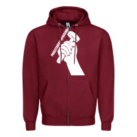 Burgundy proletariat uprising revolution politics Zipper Hoodie - artisFamous
