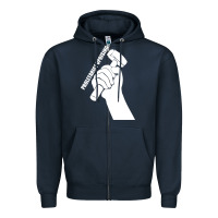 Navy proletariat uprising revolution politics Zipper Hoodie - artisFamous
