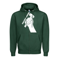 Sports Green proletariat uprising revolution politics Zipper Hoodie - artisFamous