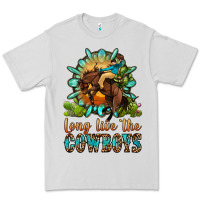Dove Grey long live the cowboys Premium Tee - OliviaCreatesArt