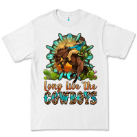 White long live the cowboys Premium Tee - OliviaCreatesArt