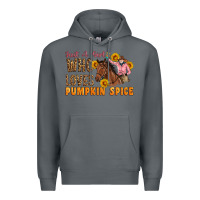 Rock Just A Girl Who Loves Pumpkin Spice Cowgirl Premium Hoodie - Artiststas