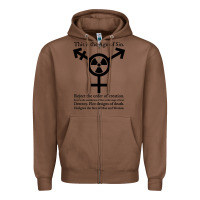 Chestnut this is the age of sin   transgender symbol Zipper Hoodie - artisFamous