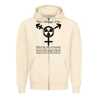 Sandshell this is the age of sin   transgender symbol Zipper Hoodie - artisFamous