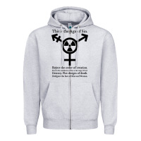 Heather Grey this is the age of sin   transgender symbol Zipper Hoodie - artisFamous