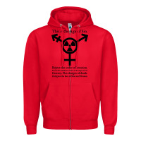 Red this is the age of sin   transgender symbol Zipper Hoodie - artisFamous