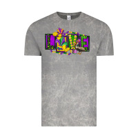 Cloud Rock mardi gras love Vintage Tee - FaDigitalArtStudio