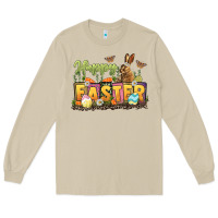 Mushroom Happy Easter Long Sleeve Tee - LillyAllenDesigns