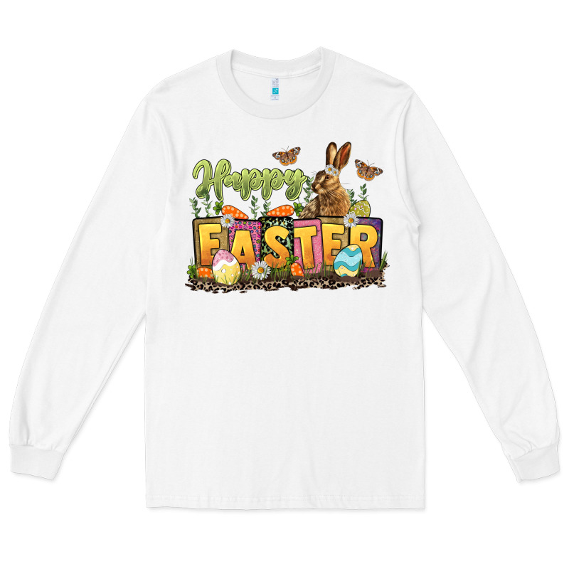 Happy Easter Long Sleeve Tee by LillyAllenDesigns | Teevron