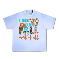 Grape Ice i think i love fall most of all Urban Heavy Tee - BundleAndBundleShop