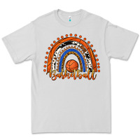 Dove Grey Basketball Rainbow Premium Tee - RanaPortraitStore