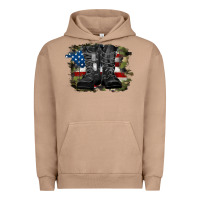 Pigment Burro american flag with army boots Urban Hoodie - RanaPortraitStore