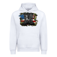 White american flag with army boots Urban Hoodie - RanaPortraitStore