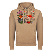 Vintage Coffee Little Miss Cotton Tail Vintage Hoodie - CowhideDigitalArt